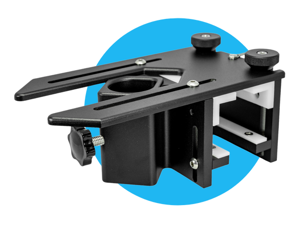 Rail-EZ Patio Umbrella Mounting System in Black