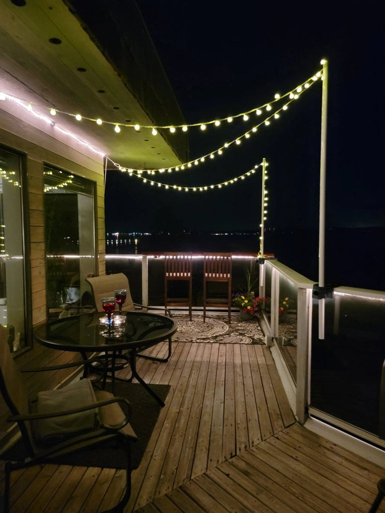 Rail - EZ Railing Mounting System - Front loader for Patio Umbrellas and Shade Sails - Rail - EZ