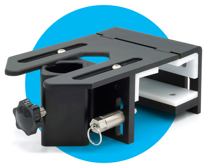 Rail-EZ | RAIL-EZ Patio Umbrella Mounting Bracket attaches to your railing