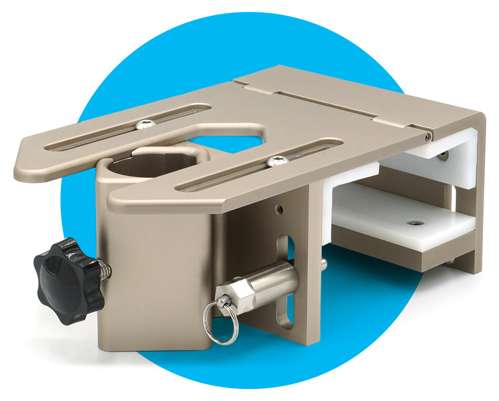 RailEZ RAILEZ Patio Umbrella Mounting Bracket attaches to your railing