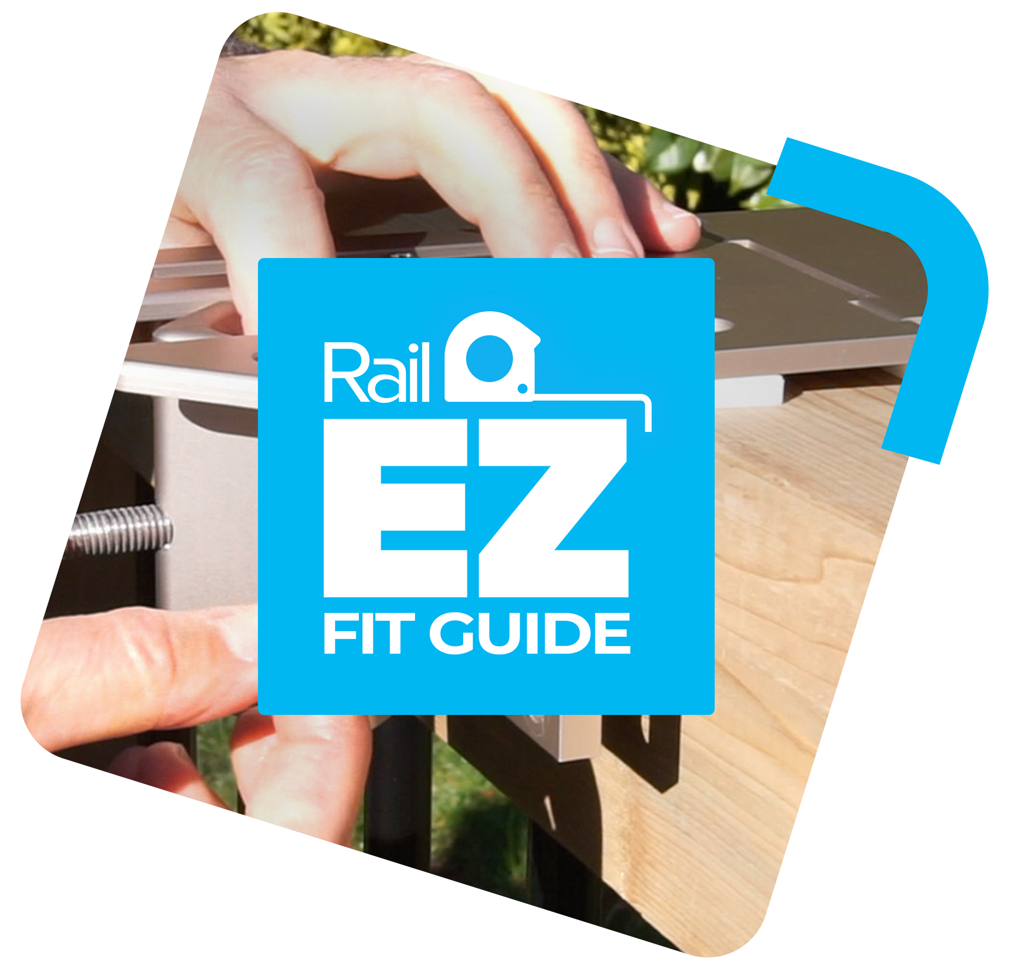 RailEZ RAILEZ Patio Umbrella Mounting Bracket attaches to your railing