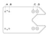 Rail - EZ - Width Extension Plate - Rail - EZ