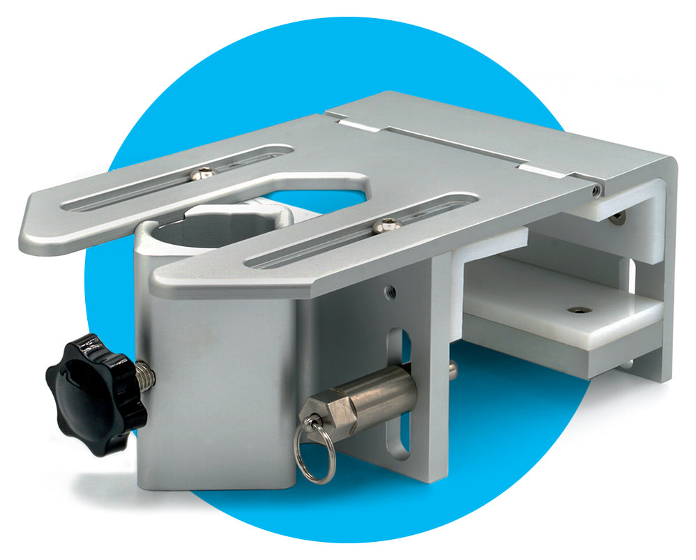 RailEZ RAILEZ Patio Umbrella Mounting Bracket attaches to your railing